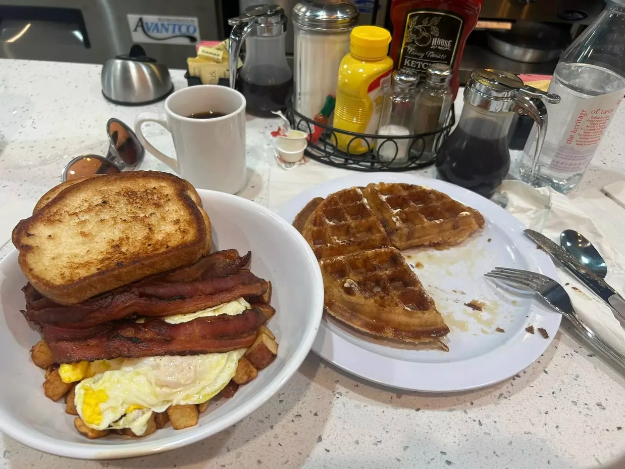 Food at Nadine\'s Cafe